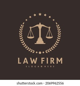 Justice logo vector template, Creative Law Firm logo design concepts