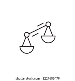 Justice Modern Simple UI Vector icon