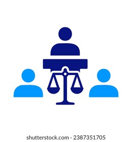 Justice Scale, judge and two people on the left and right. Public Law, Political honesty, Prosecutor, Maritime laws, Compare, Bankruptcy, Human Rights, law firm, Court, Jury, legal system, decision.