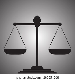 Justice scale lawyer logo