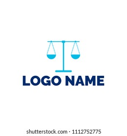 Justice scale logo