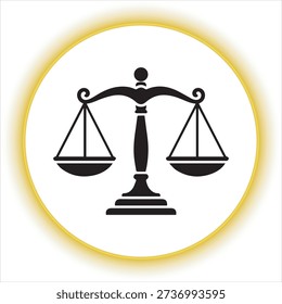 Justice Scale Vector Illustration,Law Balance Scale Icon,Legal Justice Symbol Vector,Court Balance Scale Design,Equality Justice Scale Icon,Law and Justice Emblem Vector