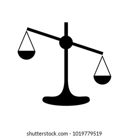 Justice scales lawyer logo icon