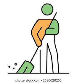 Justice System Community Service Legal vector Icon design Symbol 