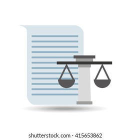 justice system concept design 