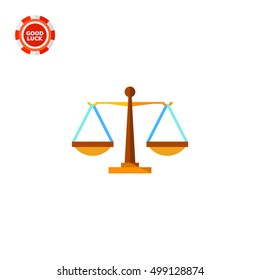 Justice Weighing Scales Icon