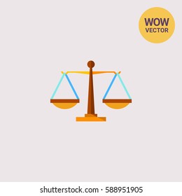 Justice Weighing Scales Icon