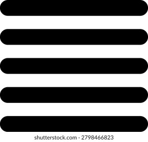justify glyph icon illustration vector