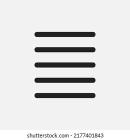 Justificar el icono en el estilo de línea rellena sobre el editor de texto, usar para la presentación de la aplicación móvil del sitio web