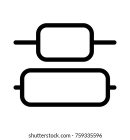  justify line icon