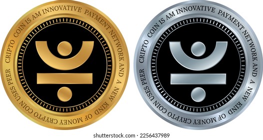 just-jst  virtual currency logo. vector illustrations. 3d illustrations.