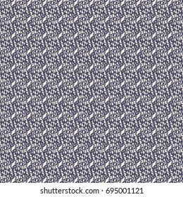 Jute fabric pattern. Blue woven texture. Abstract vector.