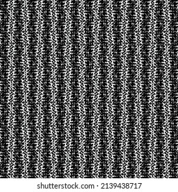 Alfombra de yute con estriado. Textura de manta dura. Fondo de tela gruesa. Gráficos monocromos.