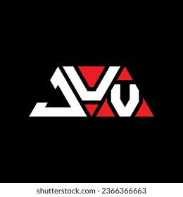 JUV-Dreieck-Buchstaben Logo-Design mit Dreieck-Form. JUV Dreieck Logo Design Monogramm. JUV-Dreieck-Vektorlogo-Vorlage mit roter Farbe. JUV-Dreieckslogo Einfaches, elegantes und luxuriöses Design.