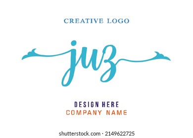 JUZ  lettering logo is simple, easy to understand and authoritative