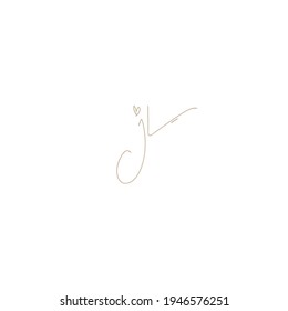 JV handwritten logo for identity