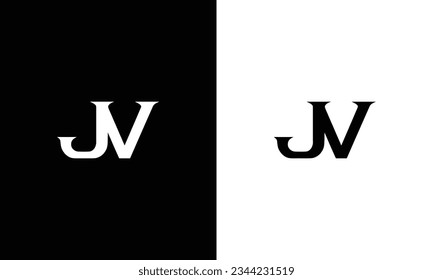JV Initialname Logo-Vorlage