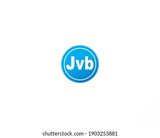 Jvb Initial letter logo design icon
