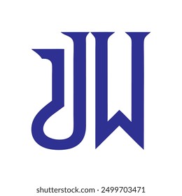 JW letter logo Creative Design.
JW monogram Logo Unique Concept Vector.
JW creative  modern flat abstract  initials letter logo.
