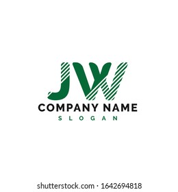 JW Letter Logo Design. JW letter logo Vector Illustration - Vector