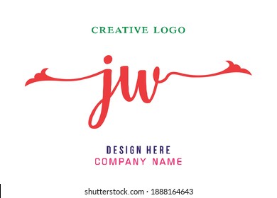 JW lettering logo is simple, easy to understand and authoritative