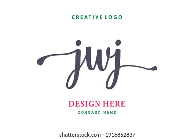 JWJ lettering logo is simple, easy to understand and authoritative