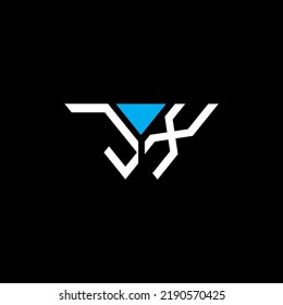 JX letter logo creative design with vector graphic, Abc simple and modern logo design.