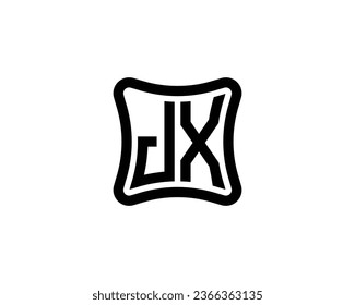 JX logo design vector template