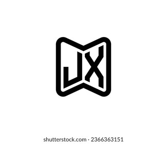 JX logo design vector template