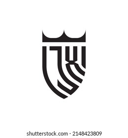 JX Luxury initial logo letters in high quality professional design that will print well