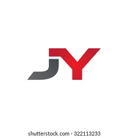 JY company linked letter logo