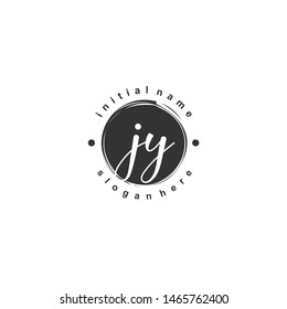 JY Initial beauty monogram logo vector