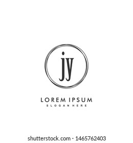 JY Initial beauty monogram logo vector