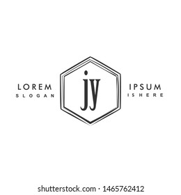 JY Initial beauty monogram logo vector