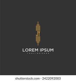 Logotipo inicial del negocio del monograma