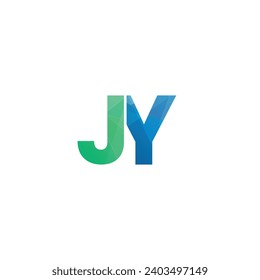 jy initials letter monogram logo icon