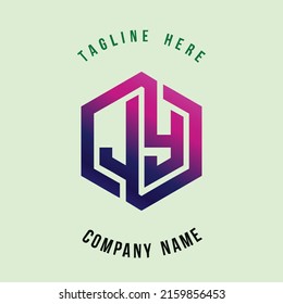 JY lettering logo is simple, easy to understand and authoritative