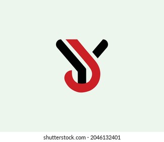 JY logo design vector tempate