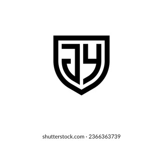 JY logo design vector template