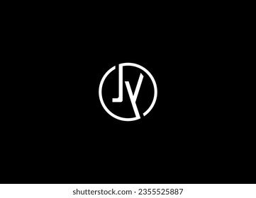 JY Monogram logo deign and Initial logo