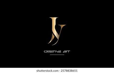 JY, YJ, J, Y abstract letters logo monogram