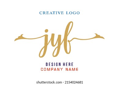 JYF  lettering logo is simple, easy to understand and authoritative