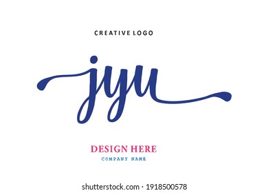 JYU lettering logo is simple, easy to understand and authoritative