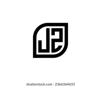 Design-Vektorgrafik-Vorlage für JZ-Logo
