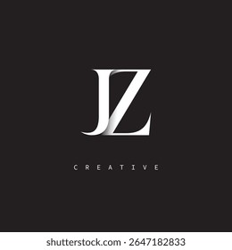 JZ Monogram Logo Minimal Elegant Letter mark for Luxury, Fashion   Creative Brands	
