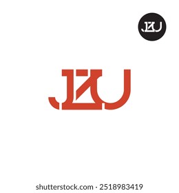 JZU Logo Letter Monogram Design