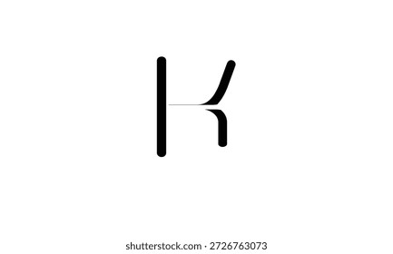 K LETRA ABSTRATA LOGOTIPO MONOGRAMA
