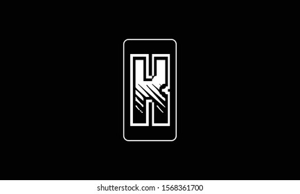 K abstract vector logo monogram template