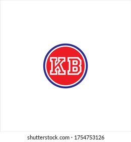 Diseño monográfico del logotipo de la letra K B