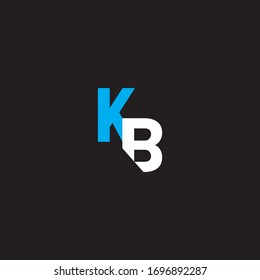 Diseño vectorial de logotipo de letra K B